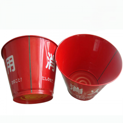 Low Price tin Bucket With Lid red fire bucket